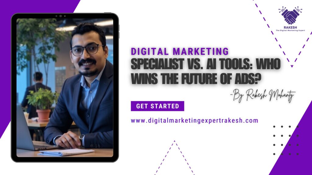 Digital Marketing specialist Rakesh Mohanty